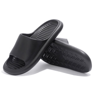 Mens Anti-Slip Adult Sliders (Black)